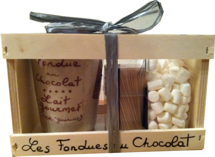Chocolate Fondue Gift Sets Marshmallows